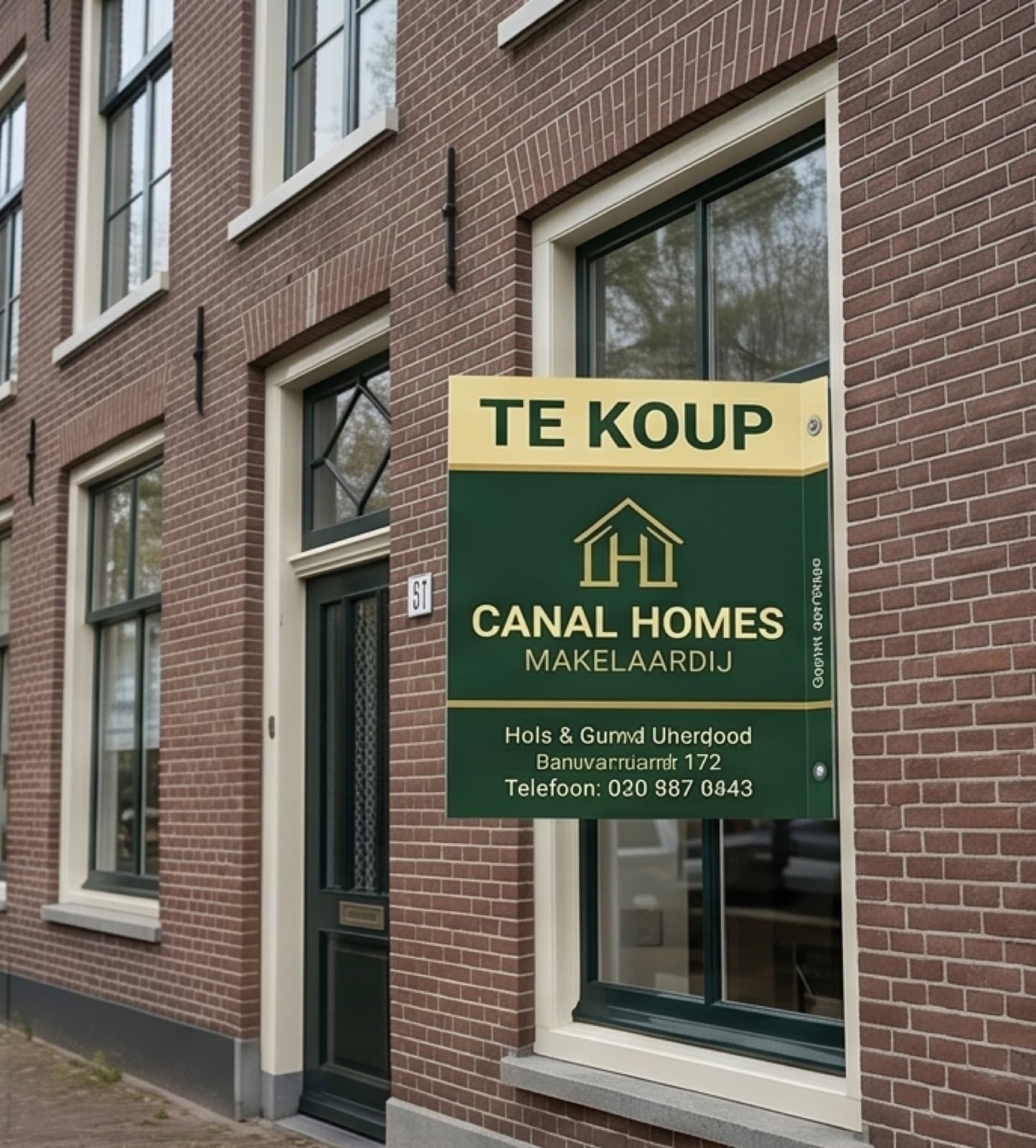 Detail van geprinte V-borden — UV-pigment op kanaalplaat in productie bij ReclameBordenLab Zwanenburg